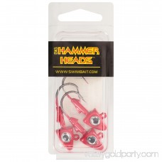 Big Hammer Heads™ 3/8 oz. Red Fishing Lures 3 ct Pack 564791174